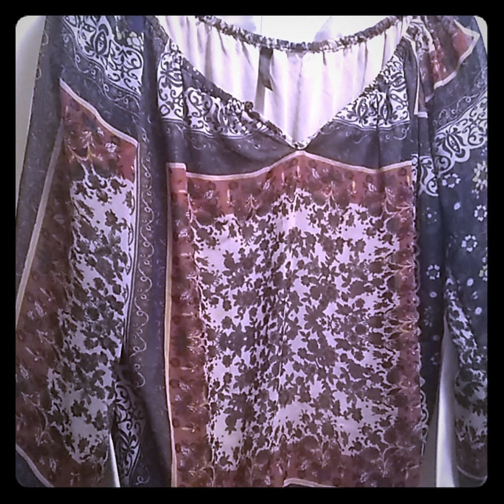 Massini silk top